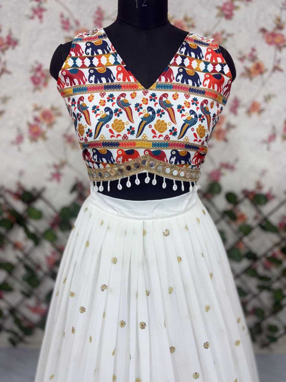 Ynf Georgette KESH508 1072 Festive Collections Wholesale Navratri Chaniya Choli Manufacturer