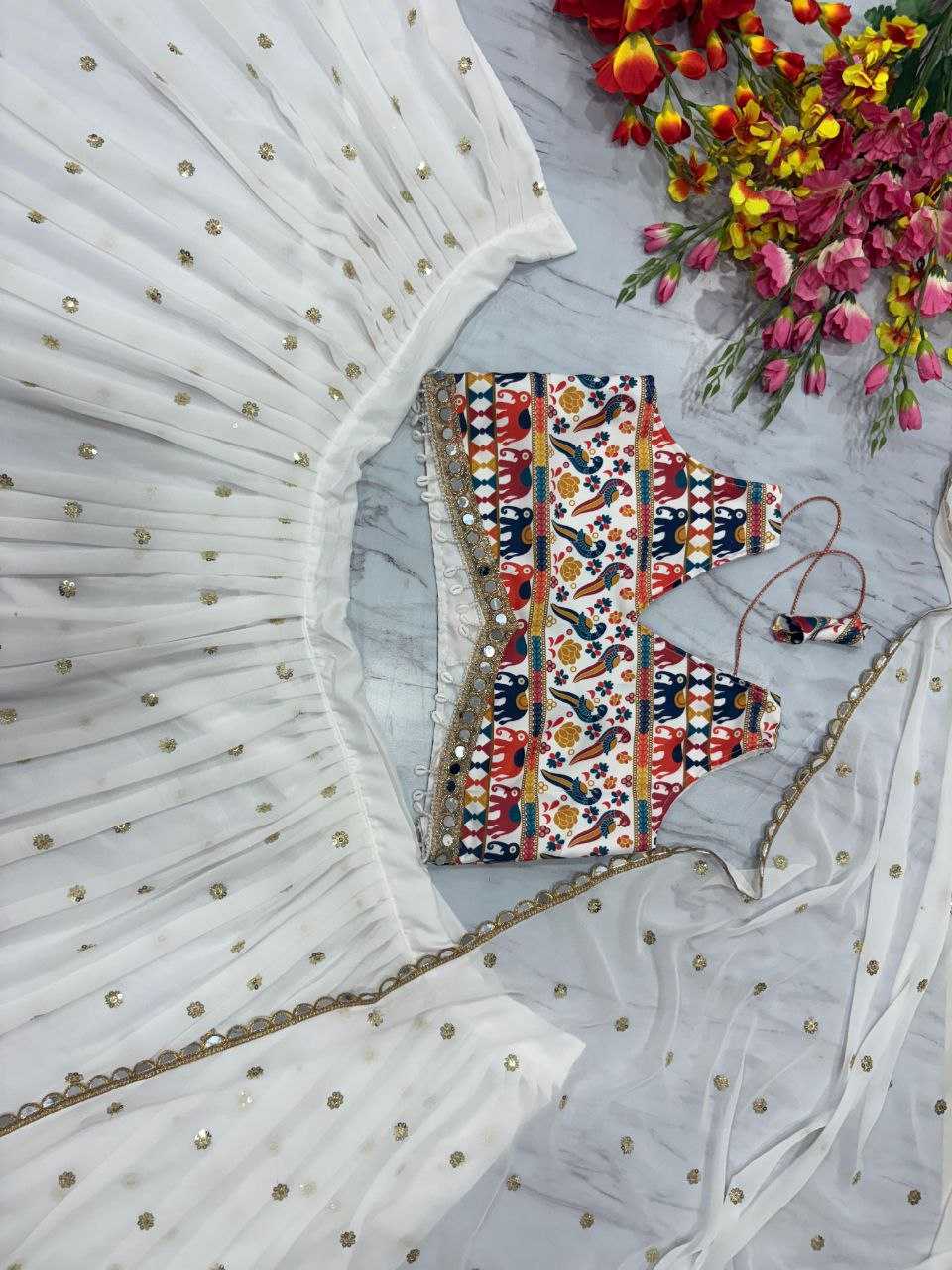 Ynf Georgette KESH508 1072 Festive Collections Wholesale Navratri Chaniya Choli Manufacturer
