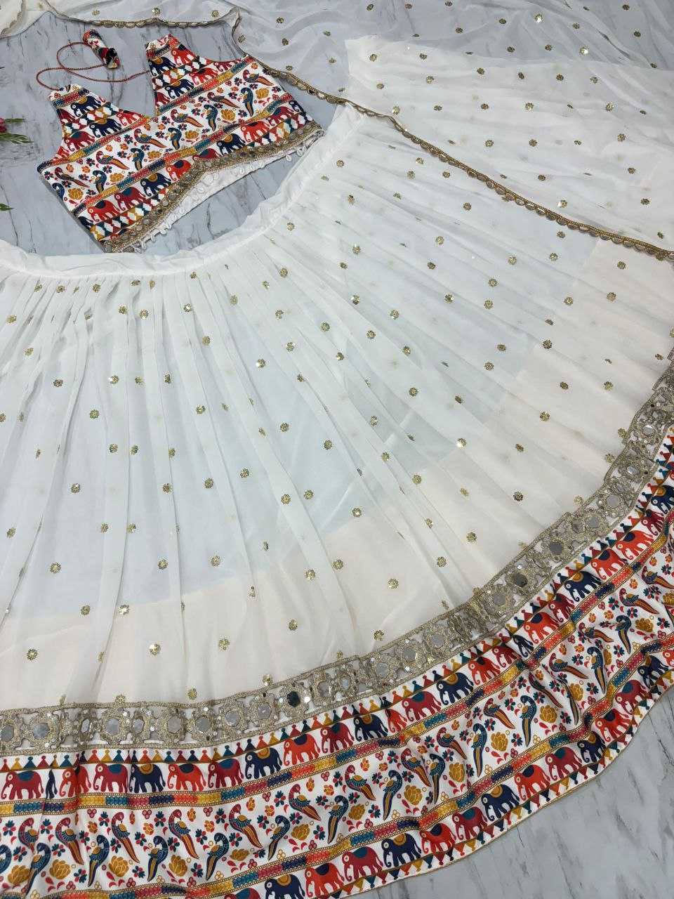 Ynf Georgette KESH508 1072 Festive Collections Wholesale Navratri Chaniya Choli Manufacturer