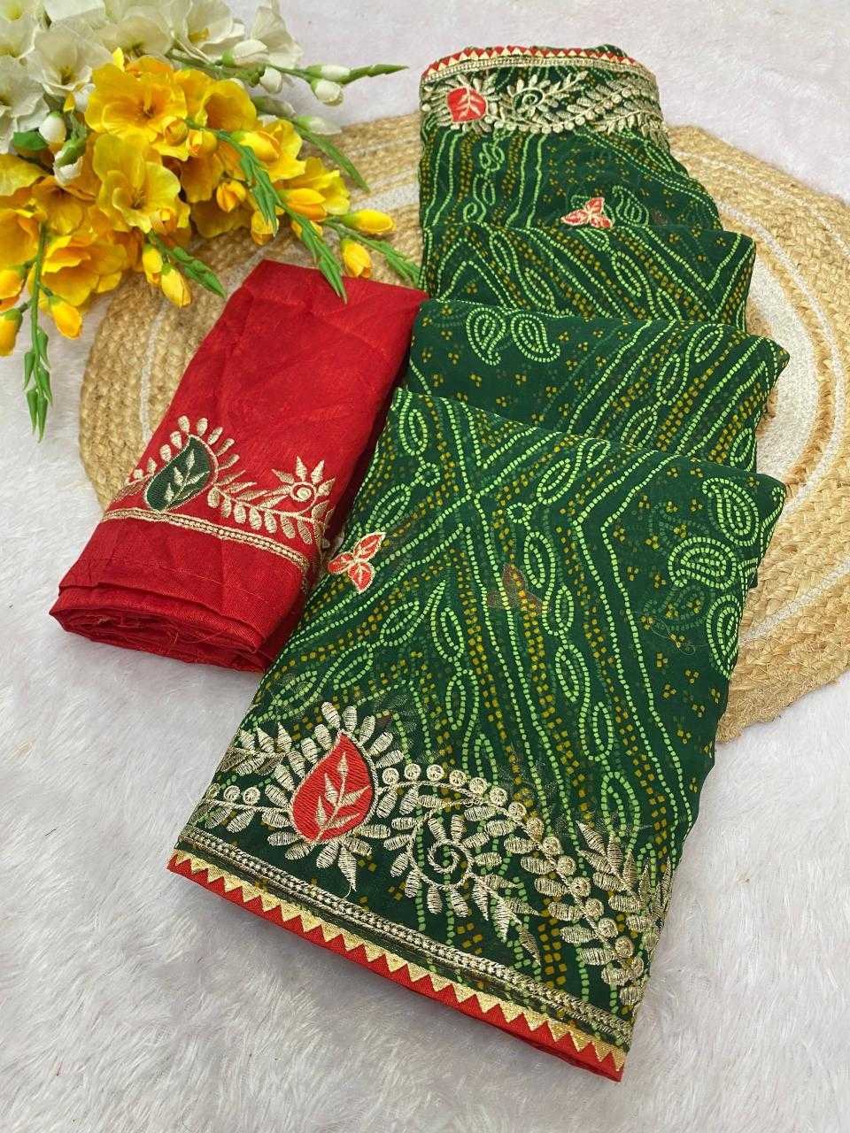 Ynf Georgette KESH514 HUMAIR Sarees Wholesale Designer Sarees Embroidered Sarees Manufacturer