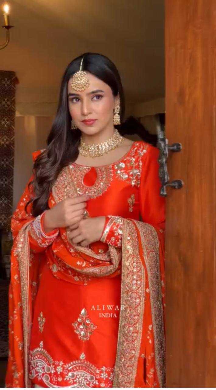 Ynf Georgette KESH523 064 Suits & Dresses Wholesale Sharara Salwar Suits Embroidery Suits Georgette Suit Manufacturer