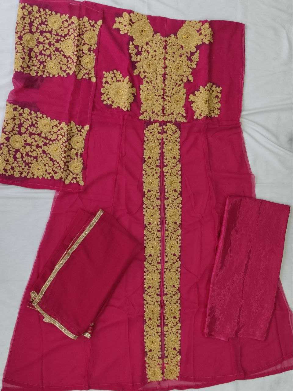 Ynf Georgette RIN131 8001 Kurti Bollywood Collections Wholesale Kurti Bottom With Dupatta Shamita Shetty Manufacturer