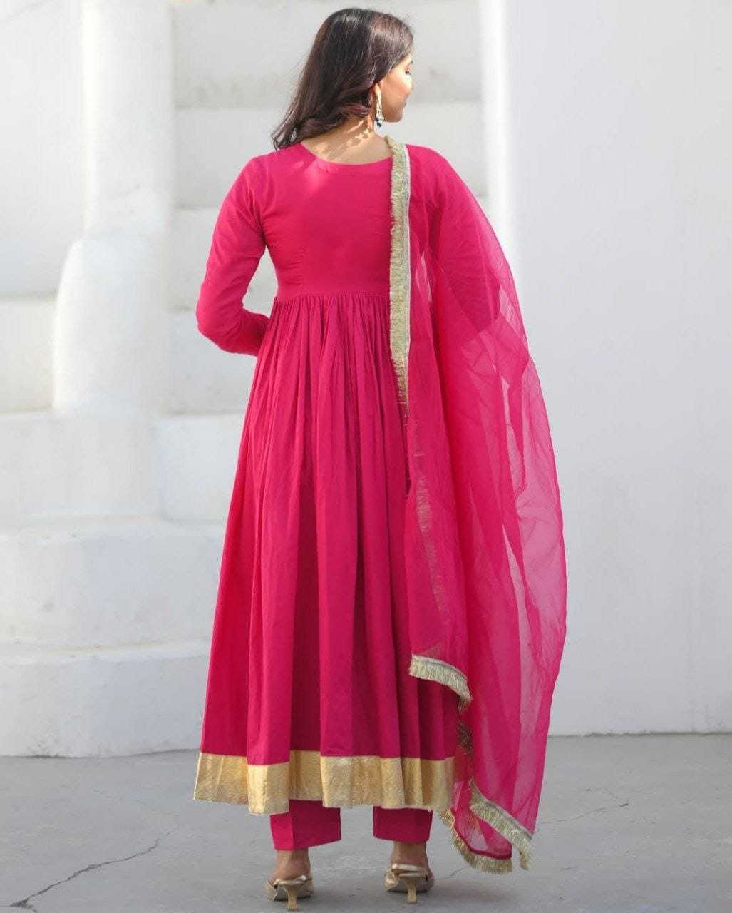 Ynf Georgette RIN157 2137 Gowns Plus Size Collections Wholesale Party Gowns Georgette Gown Designer Gowns Manufacturer