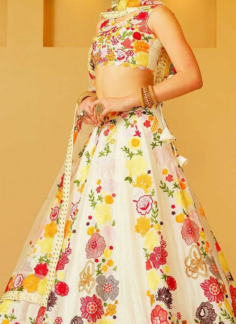 Ynf Georgette RIN197 3059 157-A Lehengas Wholesale Designer Lehenga Fancy Lehenga Bridal Lehenga Manufacturer