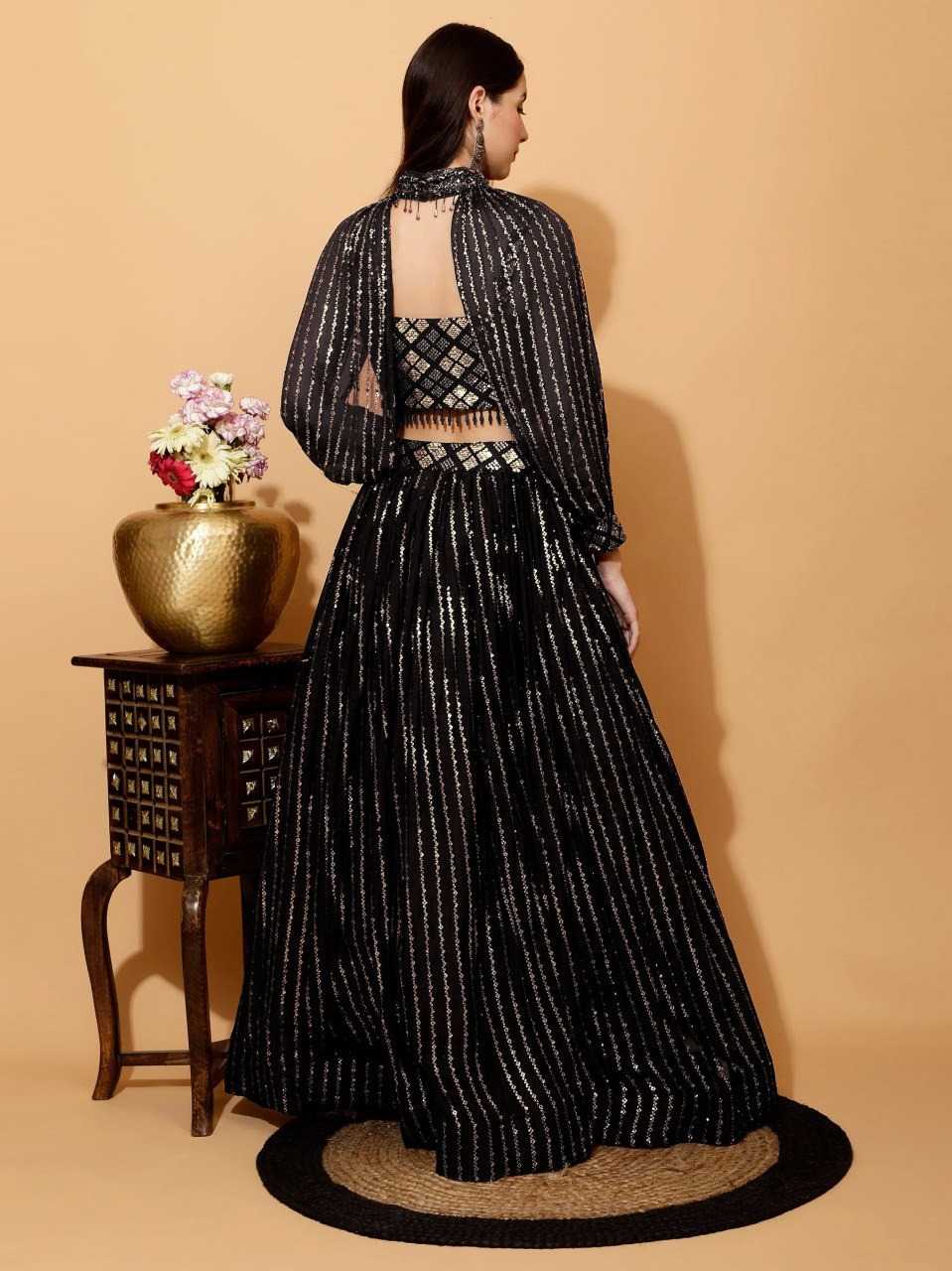 Ynf Georgette RIN197 3059 160-A Lehengas Wholesale Designer Lehenga Fancy Lehenga Bridal Lehenga Manufacturer