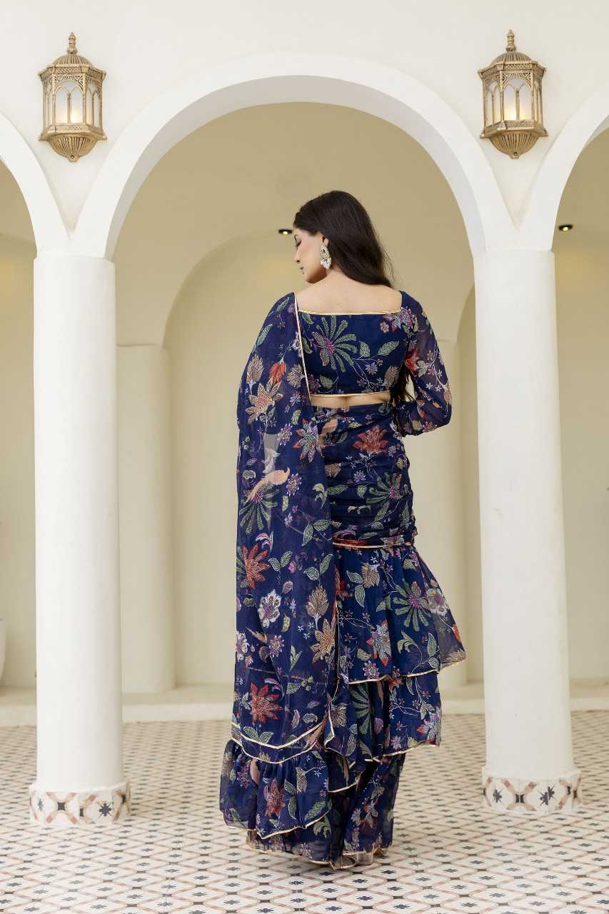 Ynf Georgette RIN197 3110 Sarees Wholesale Designer Sarees Party Wear Sarees Fancy Sarees Manufacturer