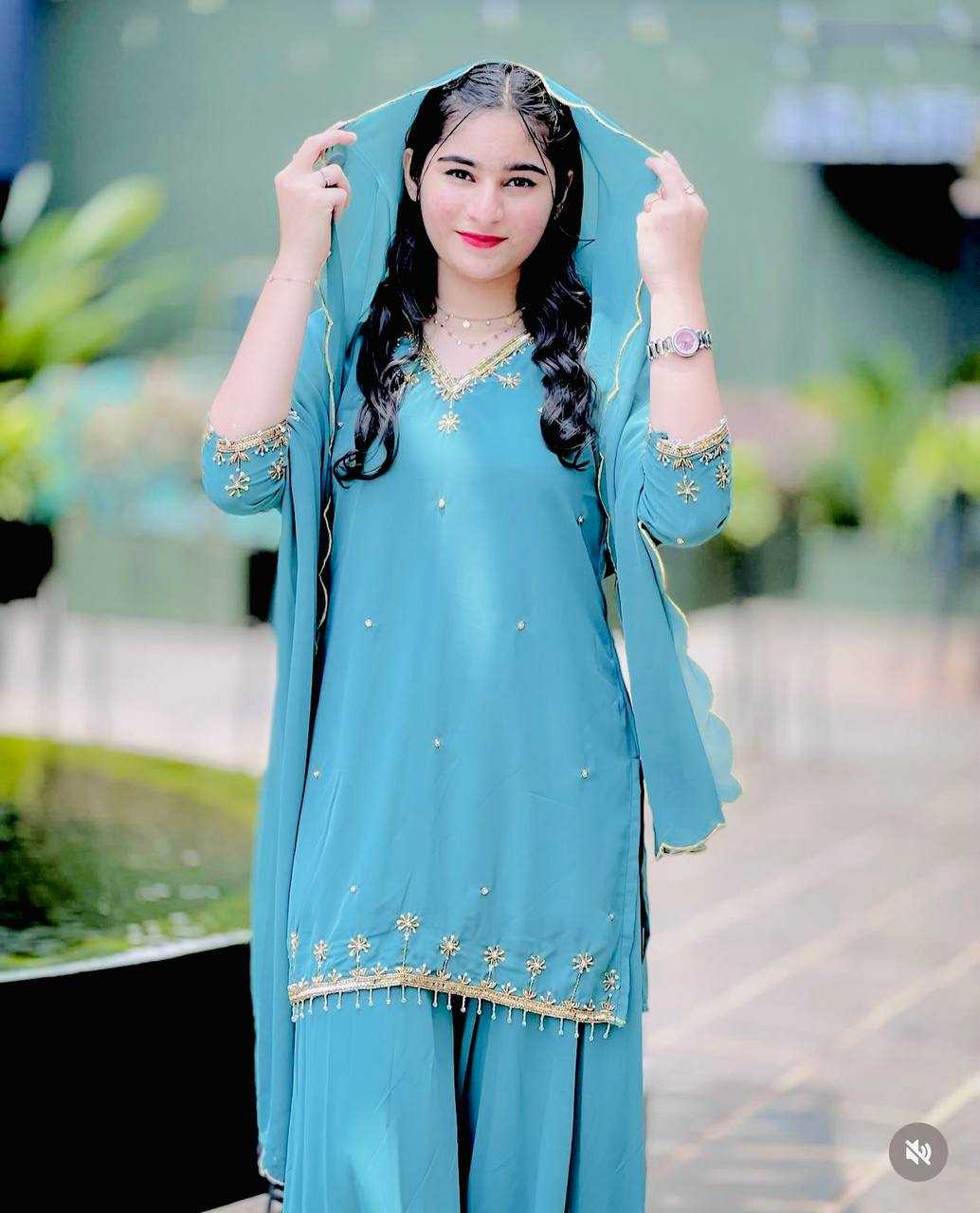 Ynf Georgette RIN197 4883 Suits & Dresses Wholesale Party wear suits Bridal Suits Designer Suits Manufacturer
