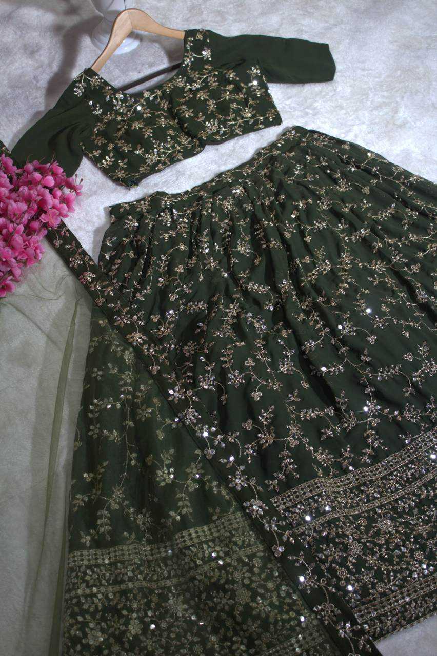 Ynf Georgette RIN228 156 Lehengas Wedding Collections Wholesale Sequins Lehenga Engagement Outfits Manufacturer