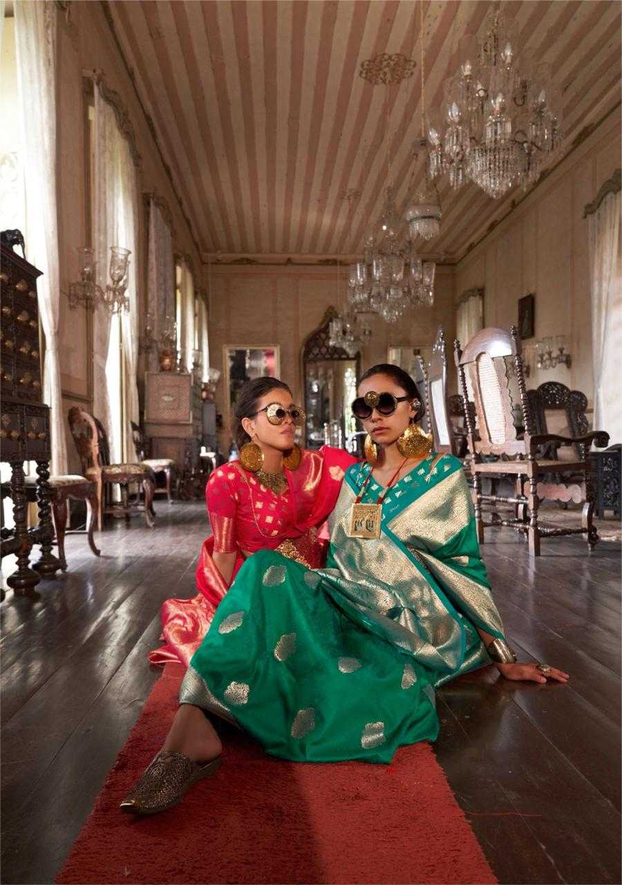 Ynf Handloom Silk KESH519 RAJTEX-KARNIVAL - GOLD Silk Sarees Wholesale Handloom Sarees Designer Silk Sarees Silk Sarees For Weddings Manufacturer