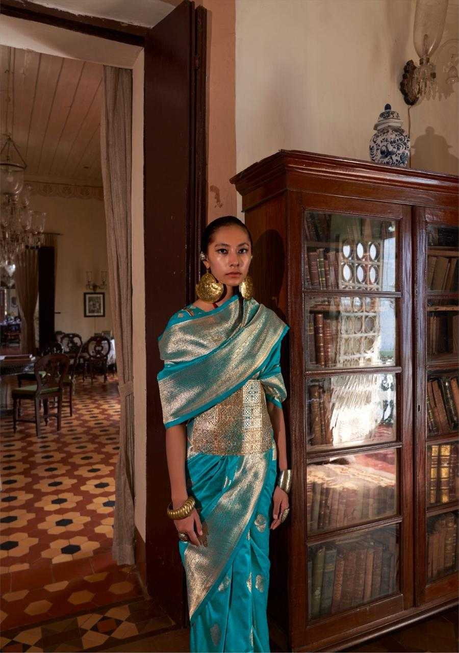 Ynf Handloom Silk KESH519 RAJTEX-KARNIVAL - GOLD Silk Sarees Wholesale Handloom Sarees Designer Silk Sarees Silk Sarees For Weddings Manufacturer