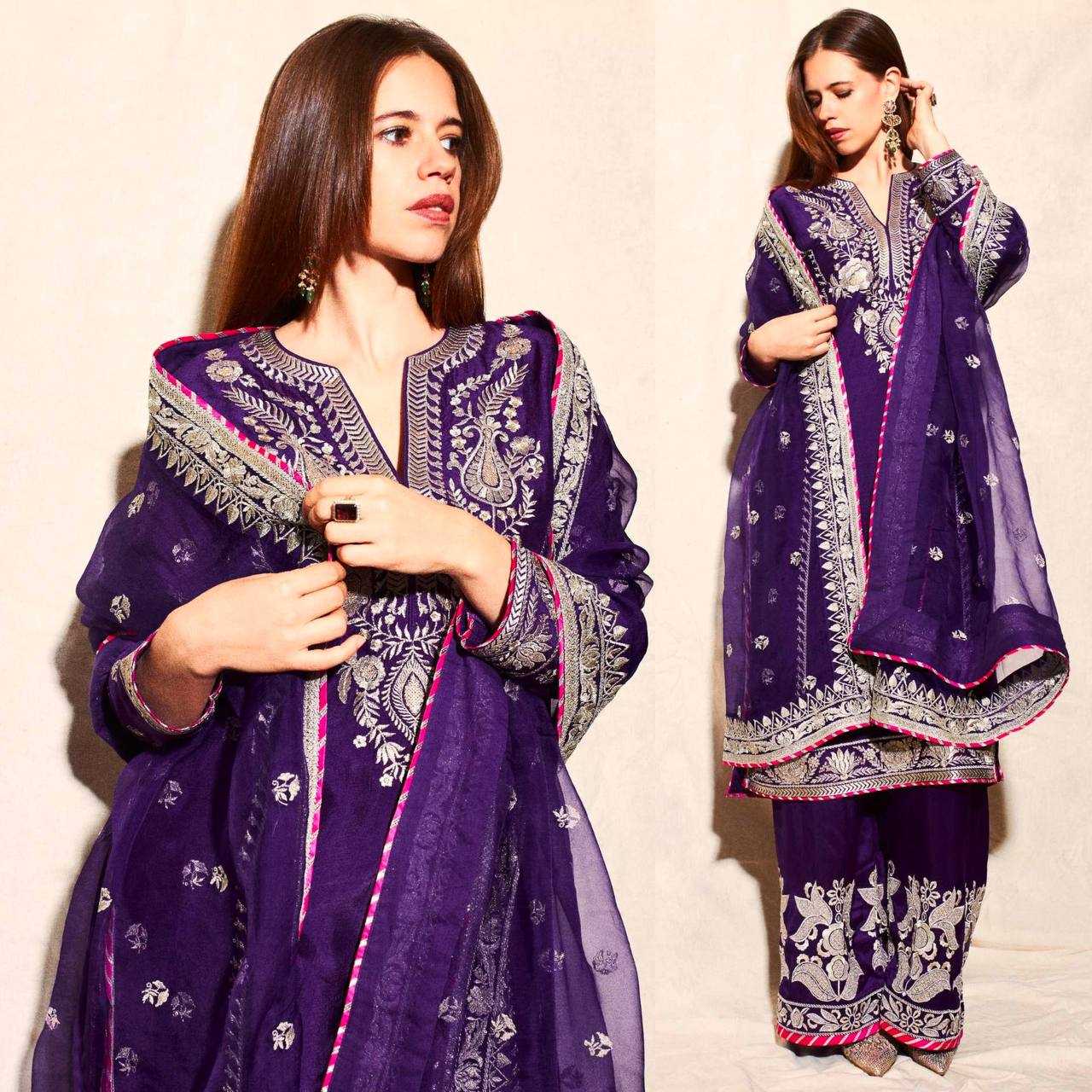 Ynf Heavy Chinnon Silk KESH528 447 Suits & Dresses Wedding Collections Festive Collections Wholesale Embroidery Suits Ladies Silk Suit Wedding Outfits Manufacturer