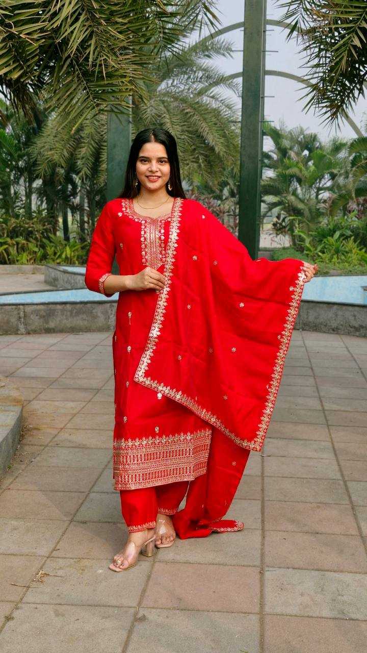 Ynf Heavy Roman Silk KESH533 5075 Suits & Dresses Wholesale Ladies Suits Embroidery Suits Party wear suits Manufacturer