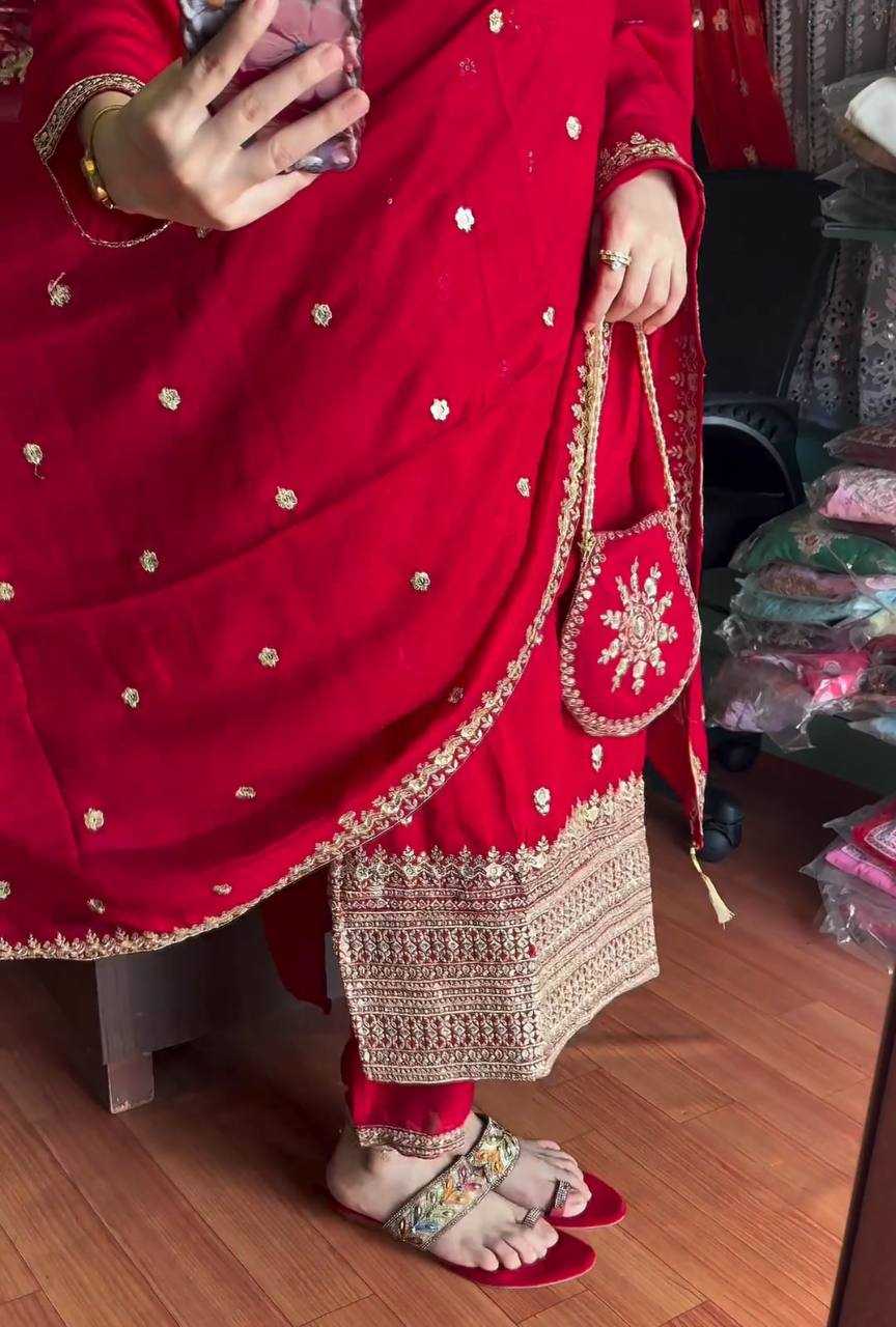 Ynf Heavy Roman Silk KESH533 5075 Suits & Dresses Wholesale Ladies Suits Embroidery Suits Party wear suits Manufacturer