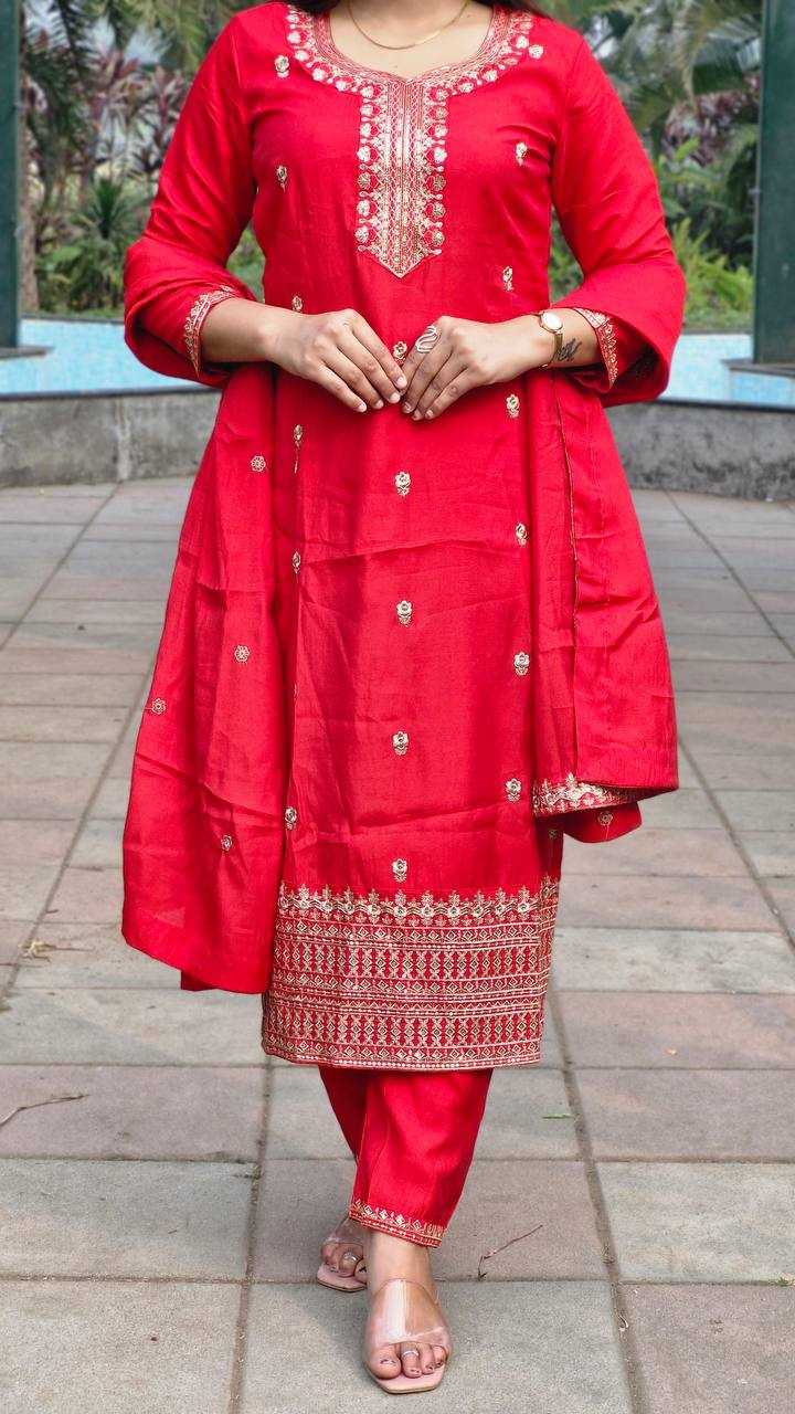 Ynf Heavy Roman Silk KESH533 5075 Suits & Dresses Wholesale Ladies Suits Embroidery Suits Party wear suits Manufacturer