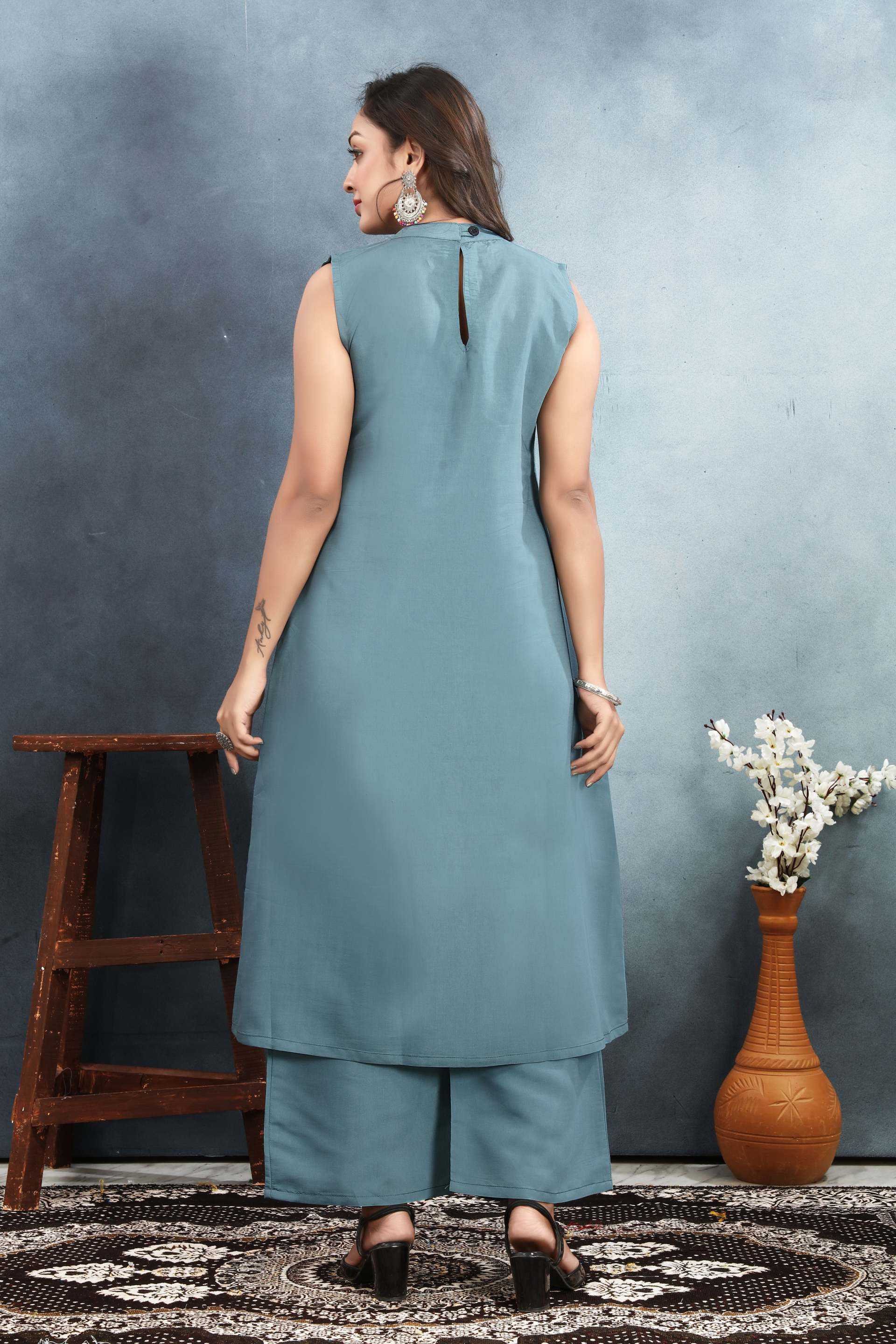 Ynf Heavy Roman Silk KESH545 8010 Kurti Wholesale Kurti Bottom With Dupatta Silk Kurtis Manufacturer