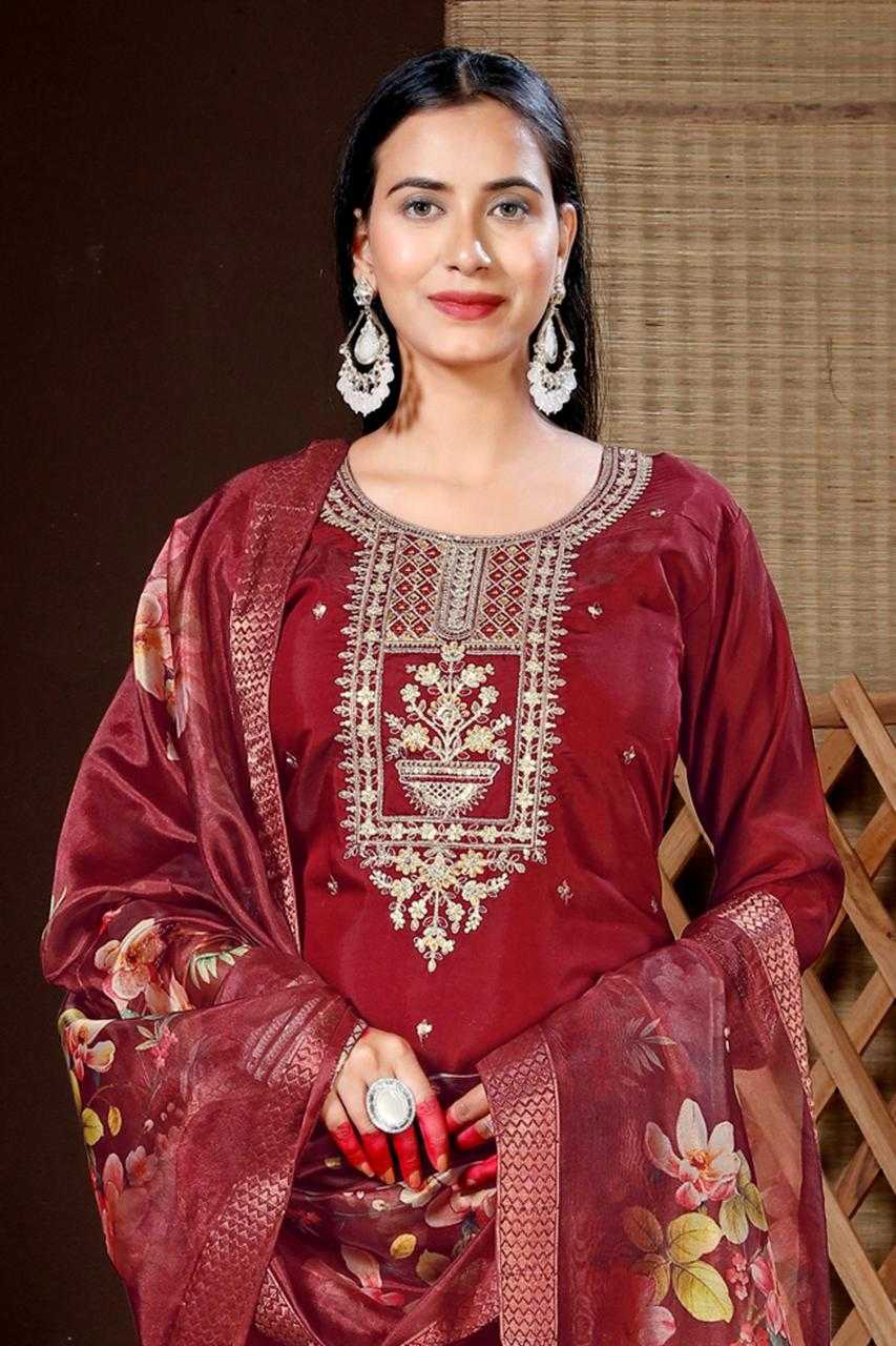 Ynf Heavy Roman Silk RIN190 ANTIQUE Setwise Collections Wholesale Dresses & Suits Catalogs Manufacturer