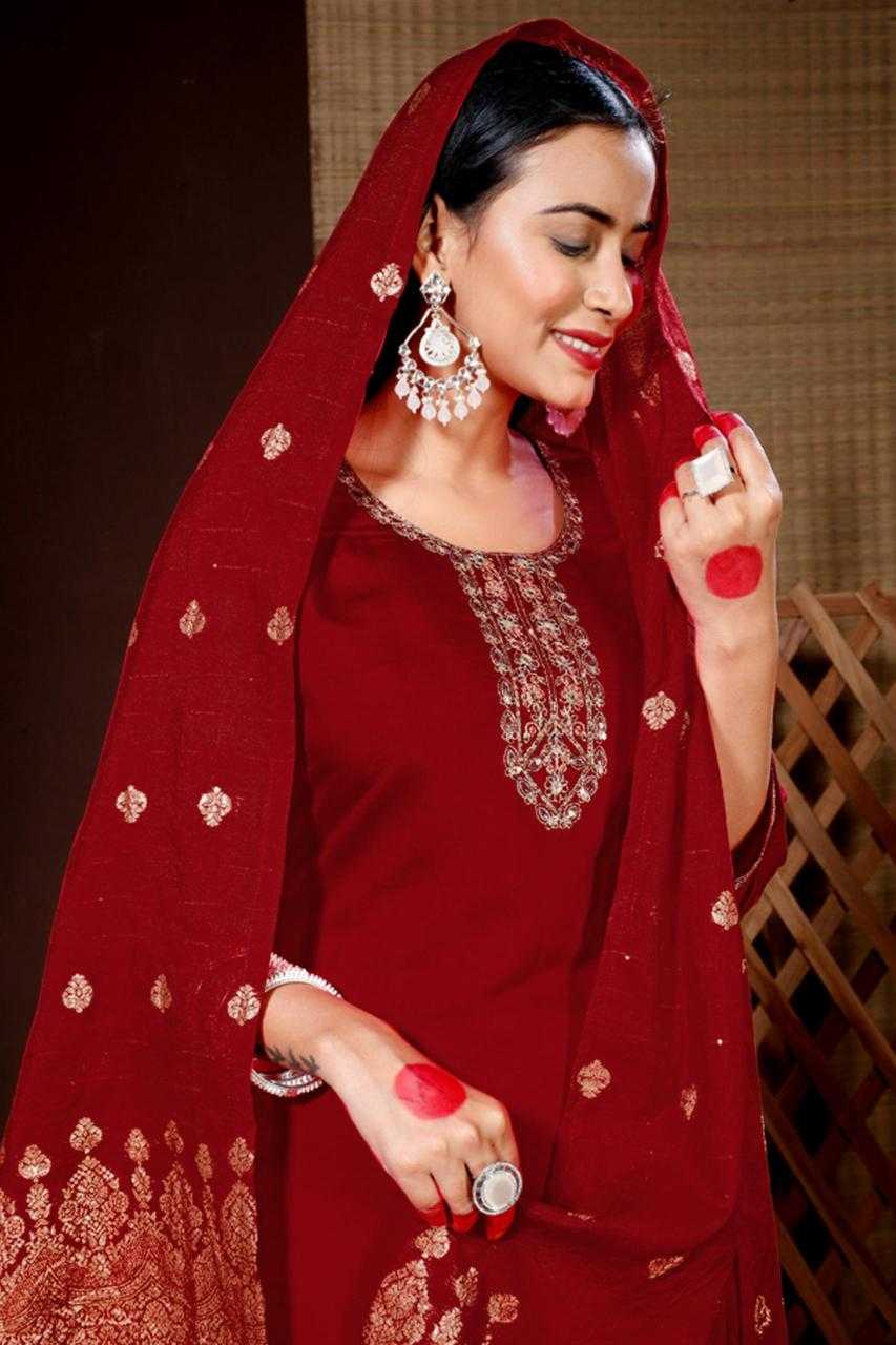 Ynf Heavy Roman Silk RIN190 PAVISHKA Setwise Collections Wholesale Dresses & Suits Catalogs Manufacturer