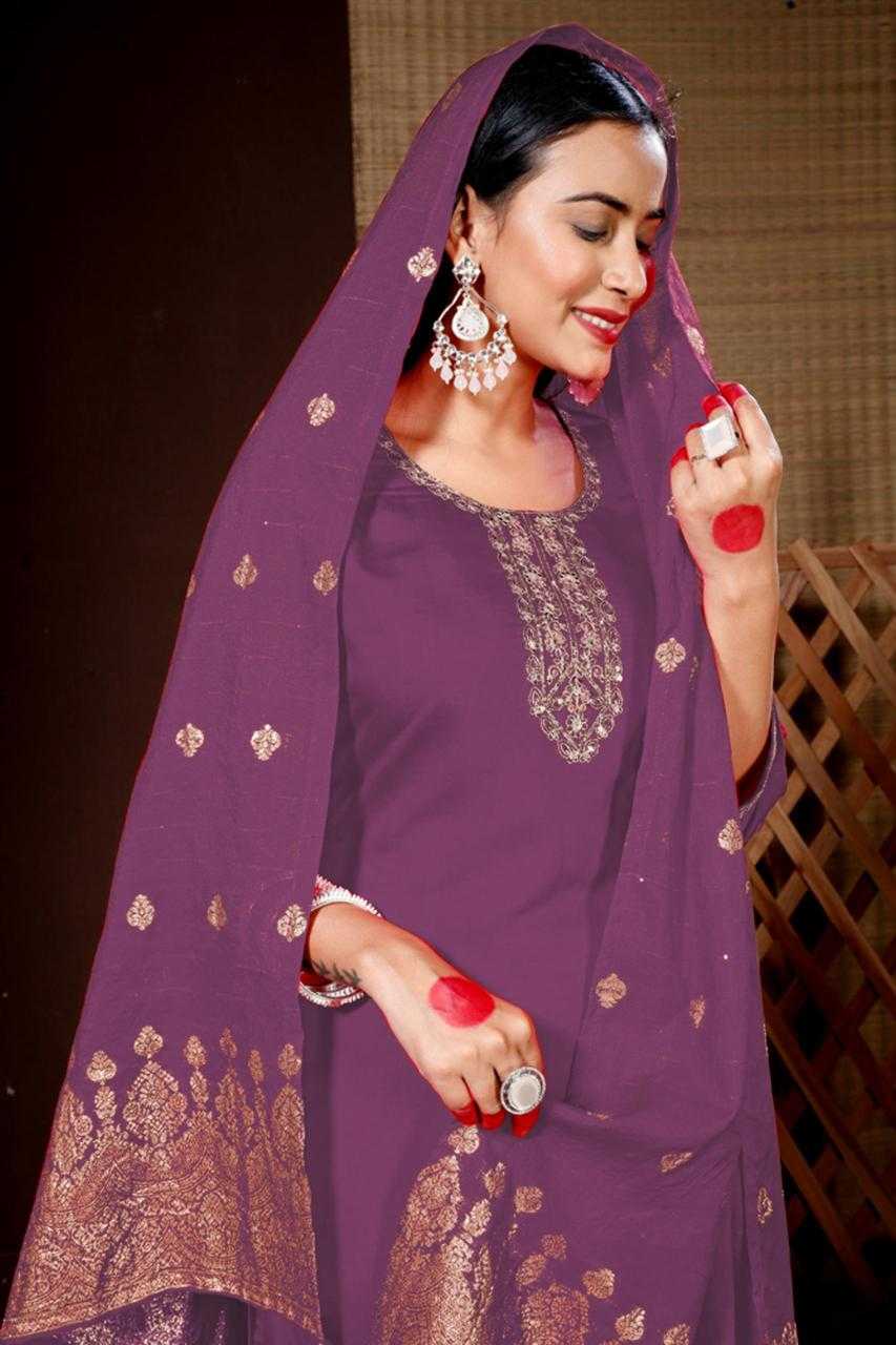 Ynf Heavy Roman Silk RIN190 PAVISHKA Setwise Collections Wholesale Dresses & Suits Catalogs Manufacturer