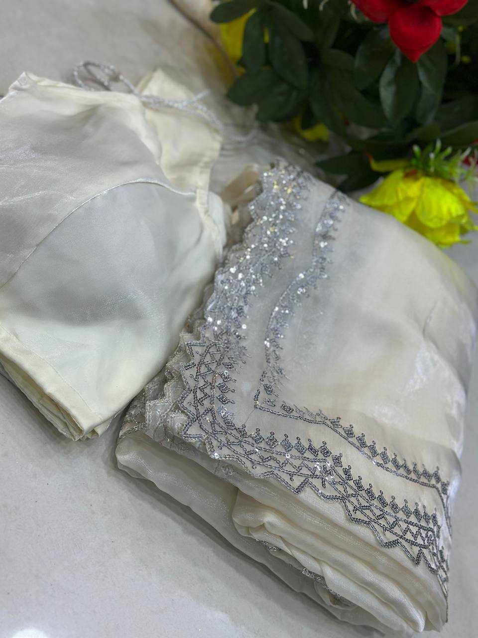 Ynf Jimmy Choo KESH533 5052 Sarees Wholesale Party Wear Sarees Fancy Sarees Embroidered Sarees Manufacturer
