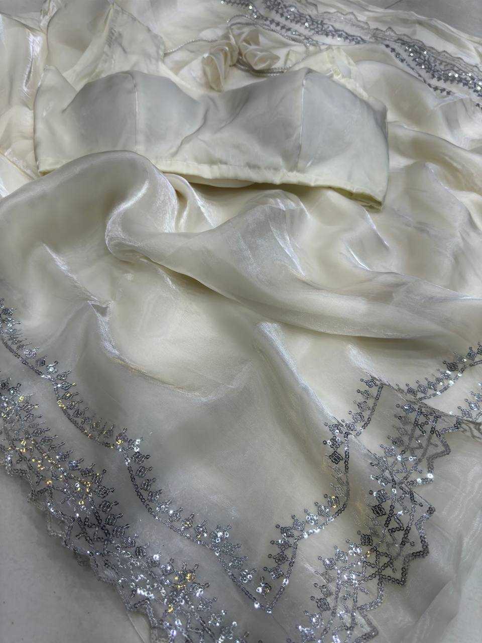 Ynf Jimmy Choo KESH533 5052 Sarees Wholesale Party Wear Sarees Fancy Sarees Embroidered Sarees Manufacturer