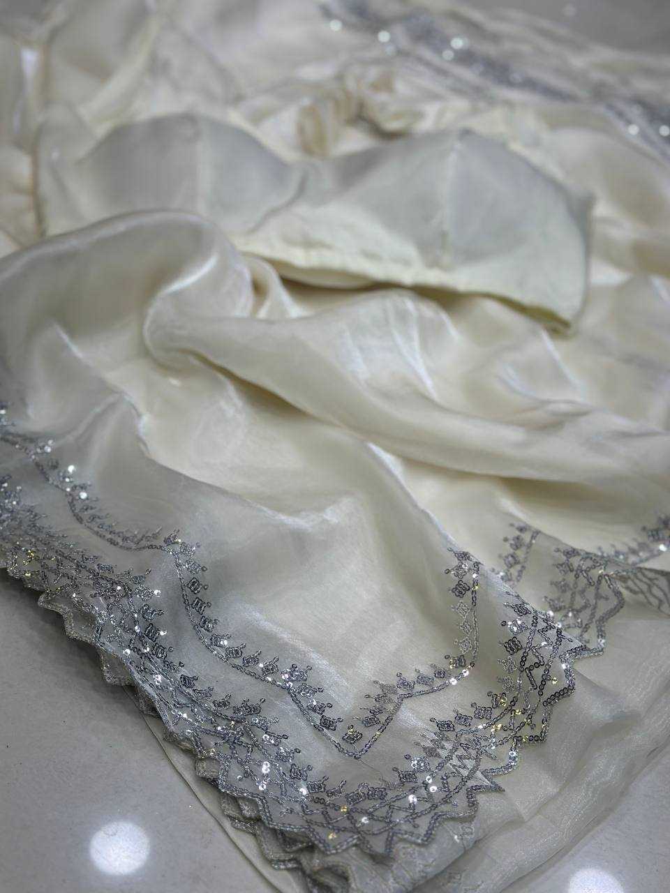 Ynf Jimmy Choo KESH533 5052 Sarees Wholesale Party Wear Sarees Fancy Sarees Embroidered Sarees Manufacturer