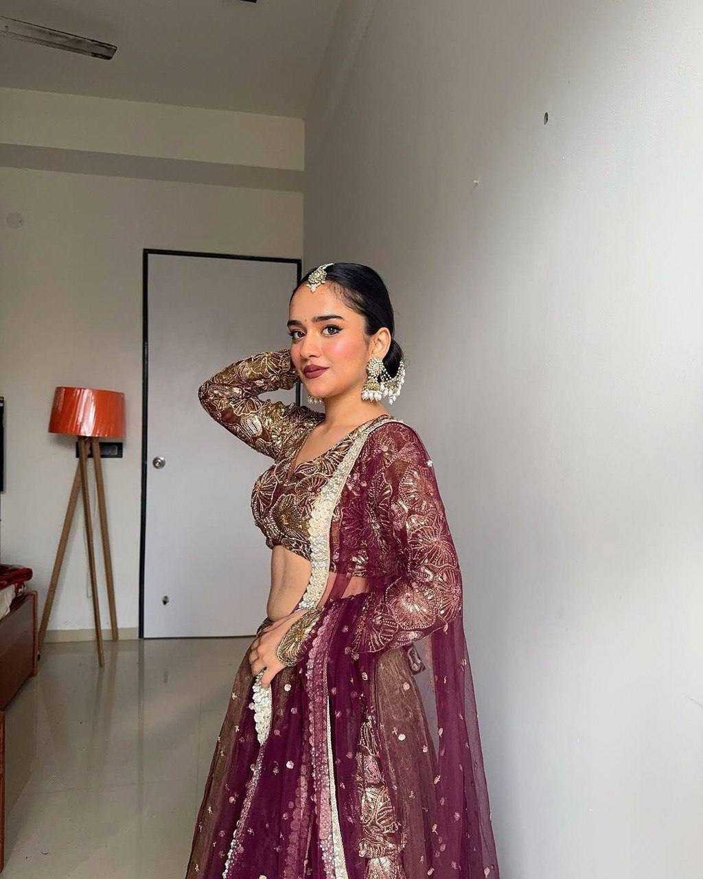 Ynf Jimmy Choo RIN162 346 Lehengas Wedding Collections Wholesale Designer Lehenga Sangeet Outfits Manufacturer