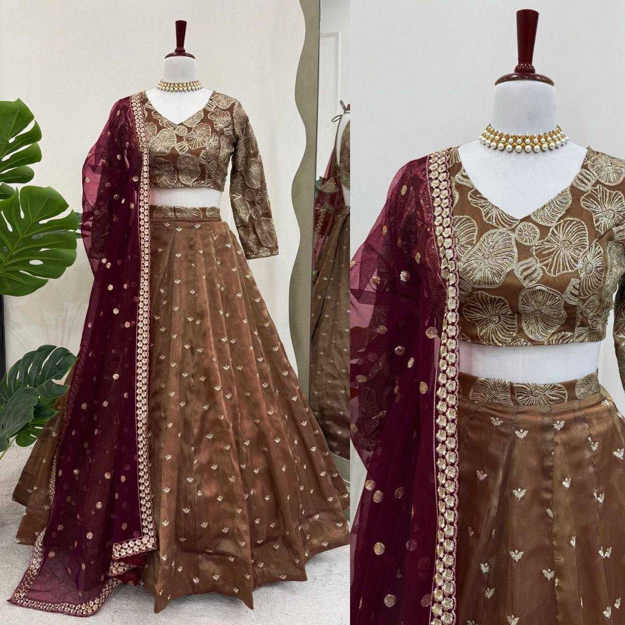 Ynf Jimmy Choo RIN162 346 Lehengas Wedding Collections Wholesale Designer Lehenga Sangeet Outfits Manufacturer
