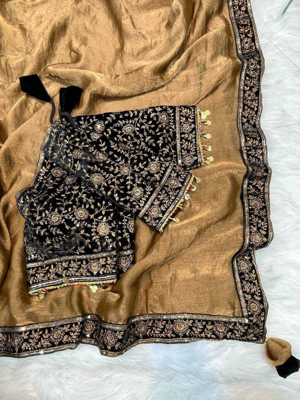 Ynf Jimmy Choo RIN187 742 Sarees Wholesale Party Wear Sarees Fancy Sarees Embroidered Sarees Manufacturer