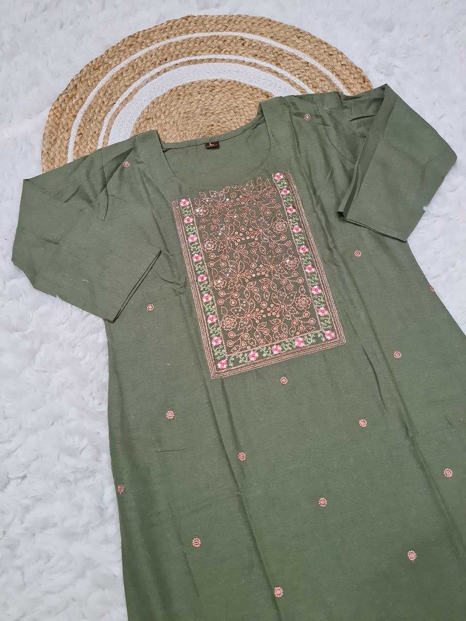 Ynf Khadi Cotton KESH529 PAYAL 2 Suits & Dresses Wholesale Ladies Suits Embroidery Suits Cotton Suits Manufacturer