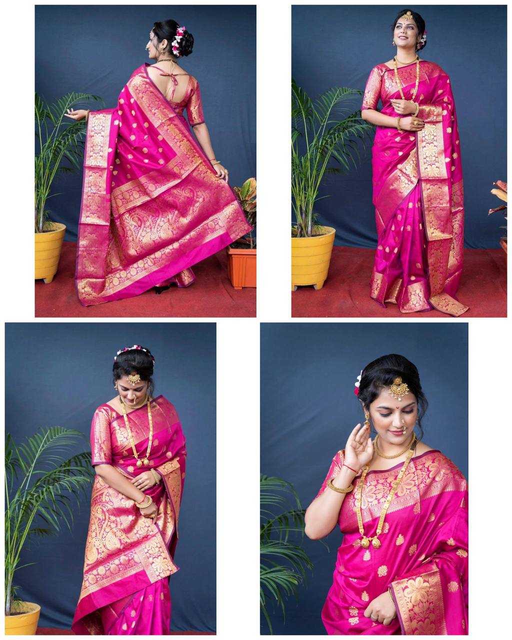Ynf Lichi Silk KESH534 6041 Sarees Wholesale Designer Sarees Fancy Sarees Jacquard Saree Manufacturer