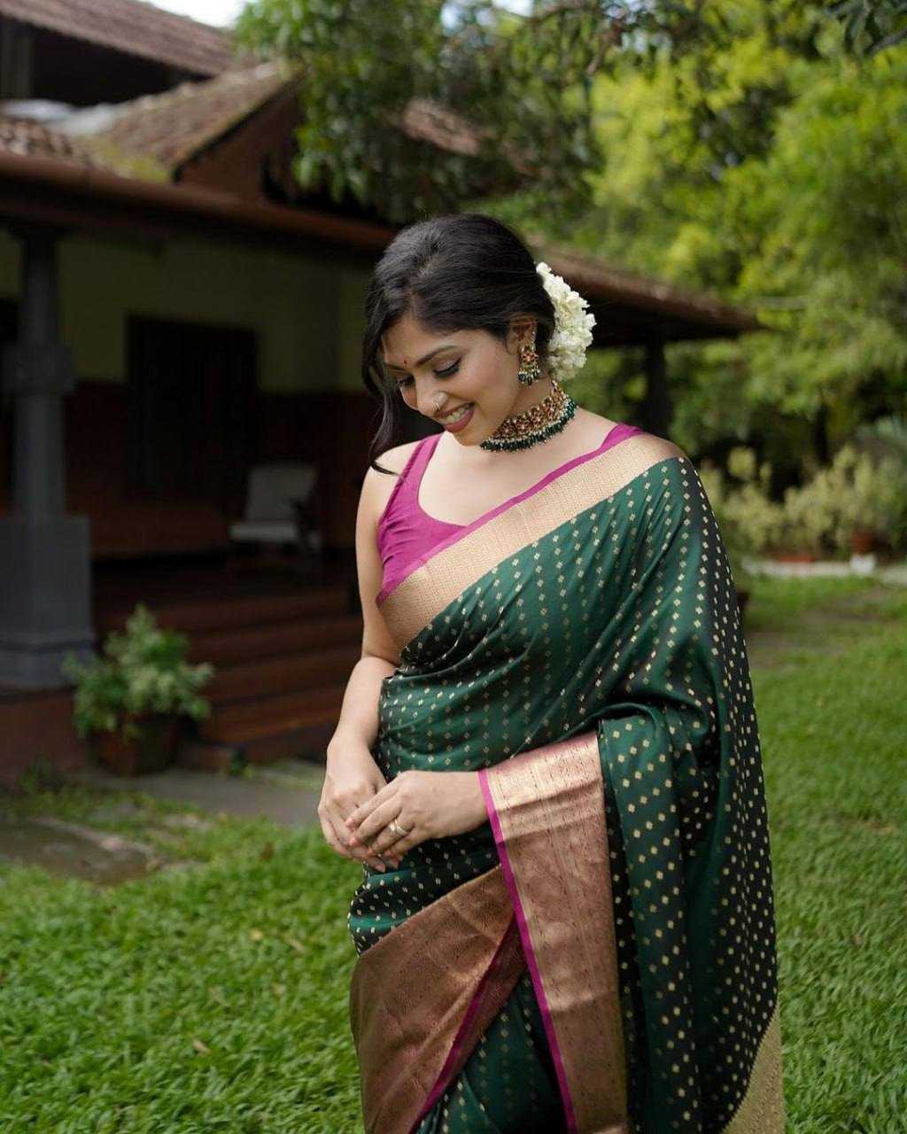 Ynf Lichi Silk KESH534 6047 Sarees Wholesale Designer Sarees Jacquard Saree Traditional Sarees Manufacturer