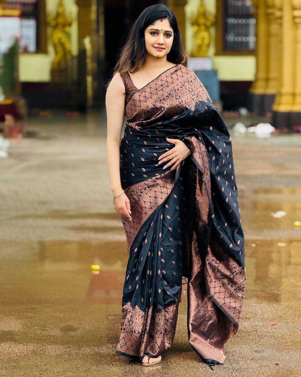Ynf Lichi Silk KESH534 6048 Sarees Wholesale Designer Sarees Jacquard Saree Traditional Sarees Manufacturer