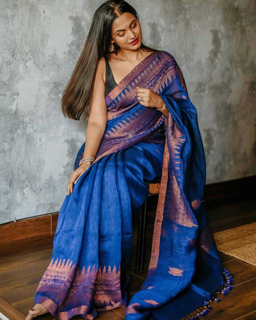 Ynf Lichi Silk KESH5346049 Sarees Wholesale Designer Sarees Embroidered Sarees Jacquard Saree Manufacturer