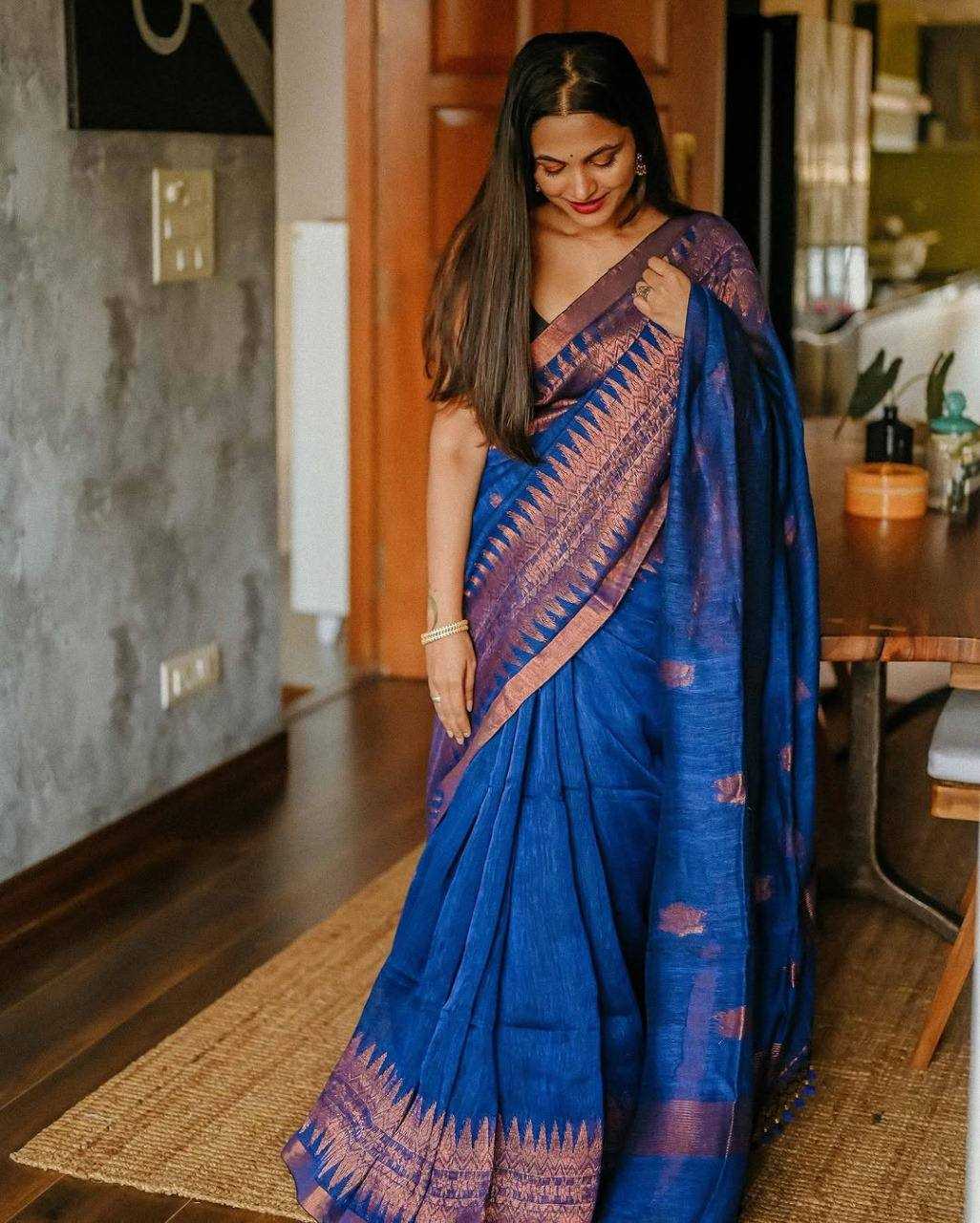 Ynf Lichi Silk KESH5346049 Sarees Wholesale Designer Sarees Embroidered Sarees Jacquard Saree Manufacturer