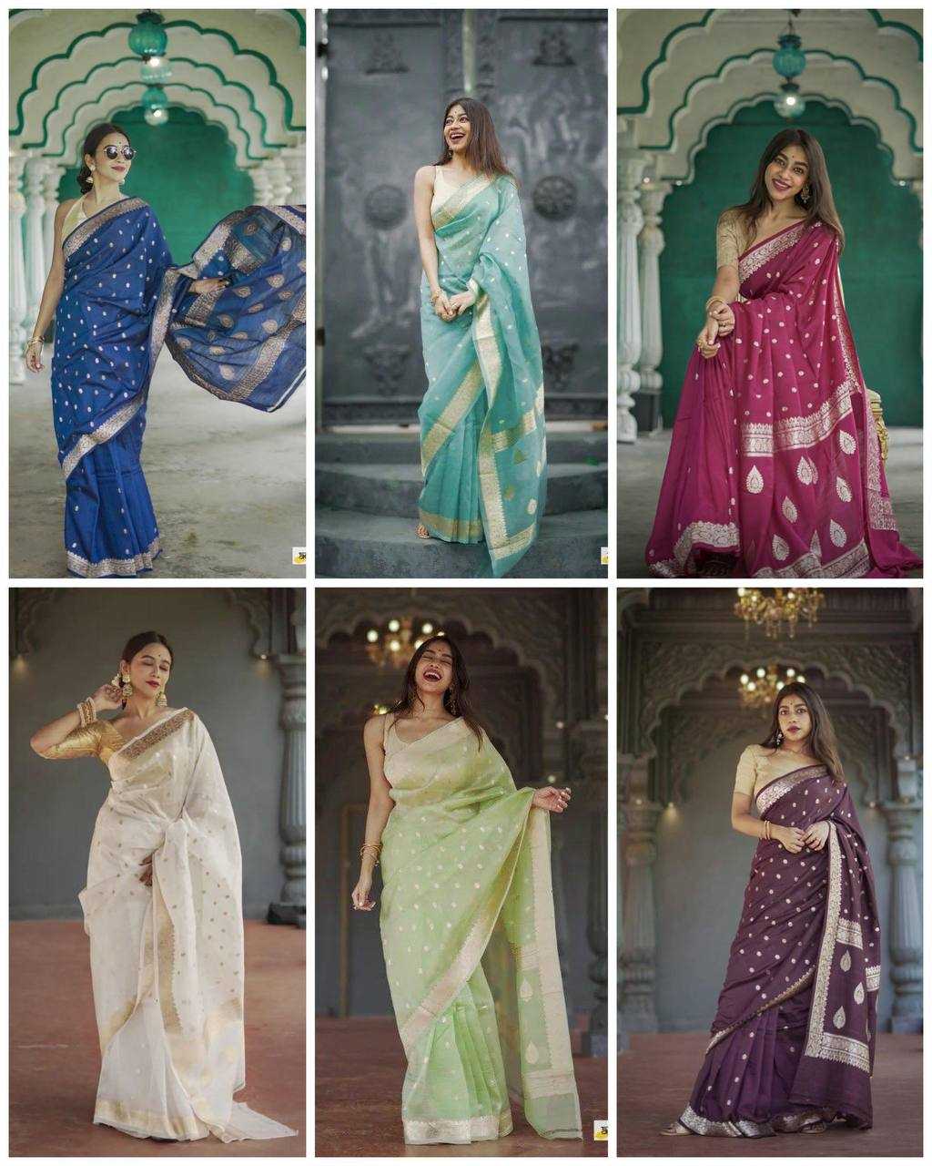 Ynf Linen KESH534 6040 Sarees Wholesale Designer Sarees Party Wear Sarees Jacquard Saree Manufacturer