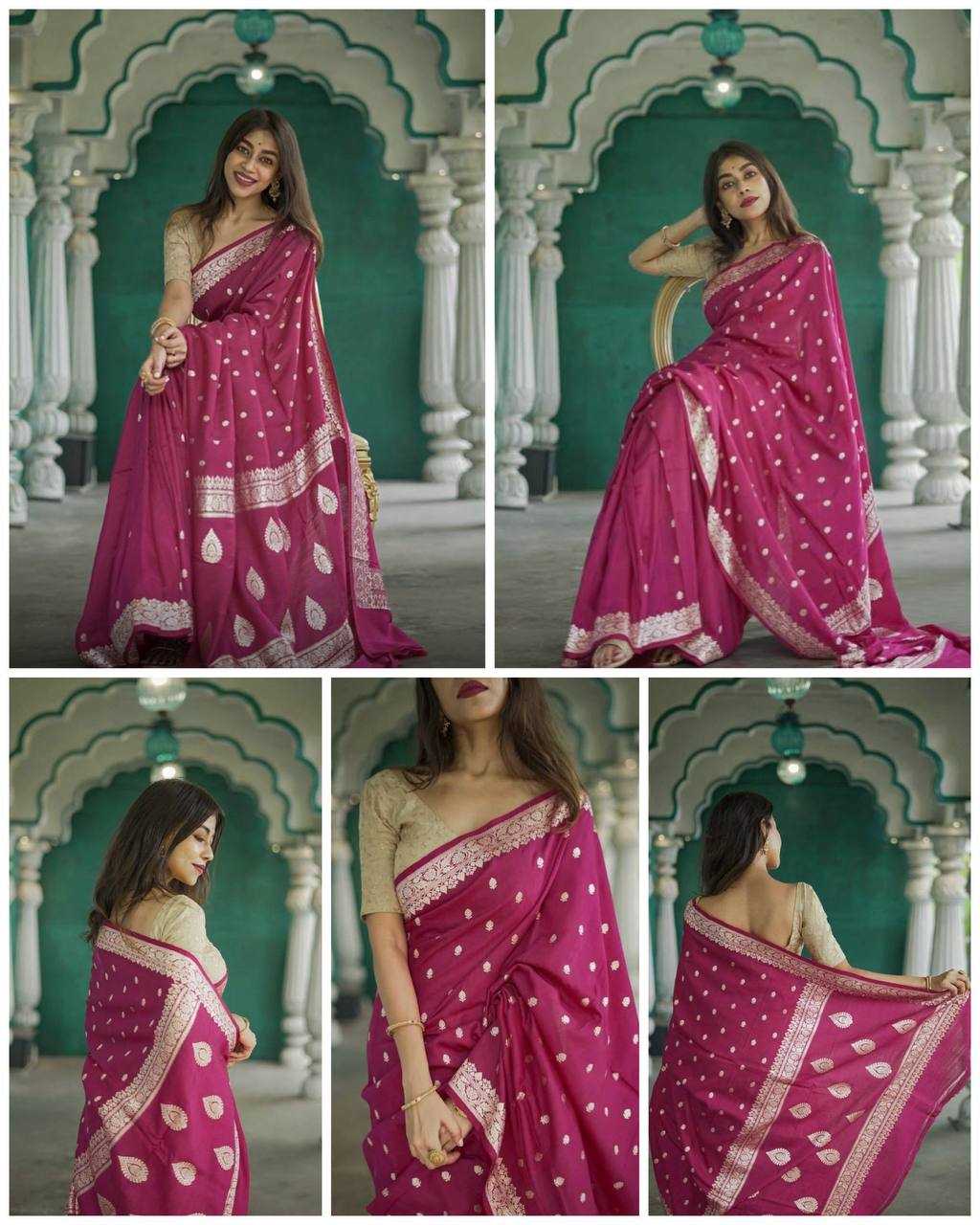 Ynf Linen KESH534 6040 Sarees Wholesale Designer Sarees Party Wear Sarees Jacquard Saree Manufacturer