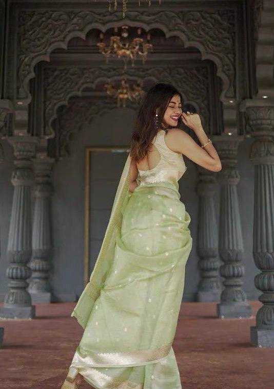 Ynf Linen KESH534 6040 Sarees Wholesale Designer Sarees Party Wear Sarees Jacquard Saree Manufacturer