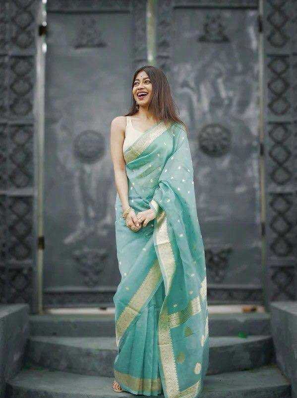 Ynf Linen KESH534 6040 Sarees Wholesale Designer Sarees Party Wear Sarees Jacquard Saree Manufacturer