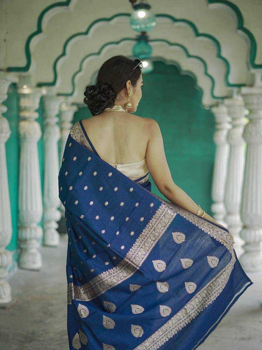 Ynf Linen KESH534 6040 Sarees Wholesale Designer Sarees Party Wear Sarees Jacquard Saree Manufacturer