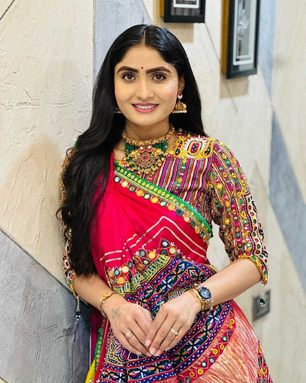 Ynf Muslin Cotton RIN207 1534 Lehengas Festive Collections Wholesale Mirror Work Lehenga Navratri Chaniya Choli Manufacturer