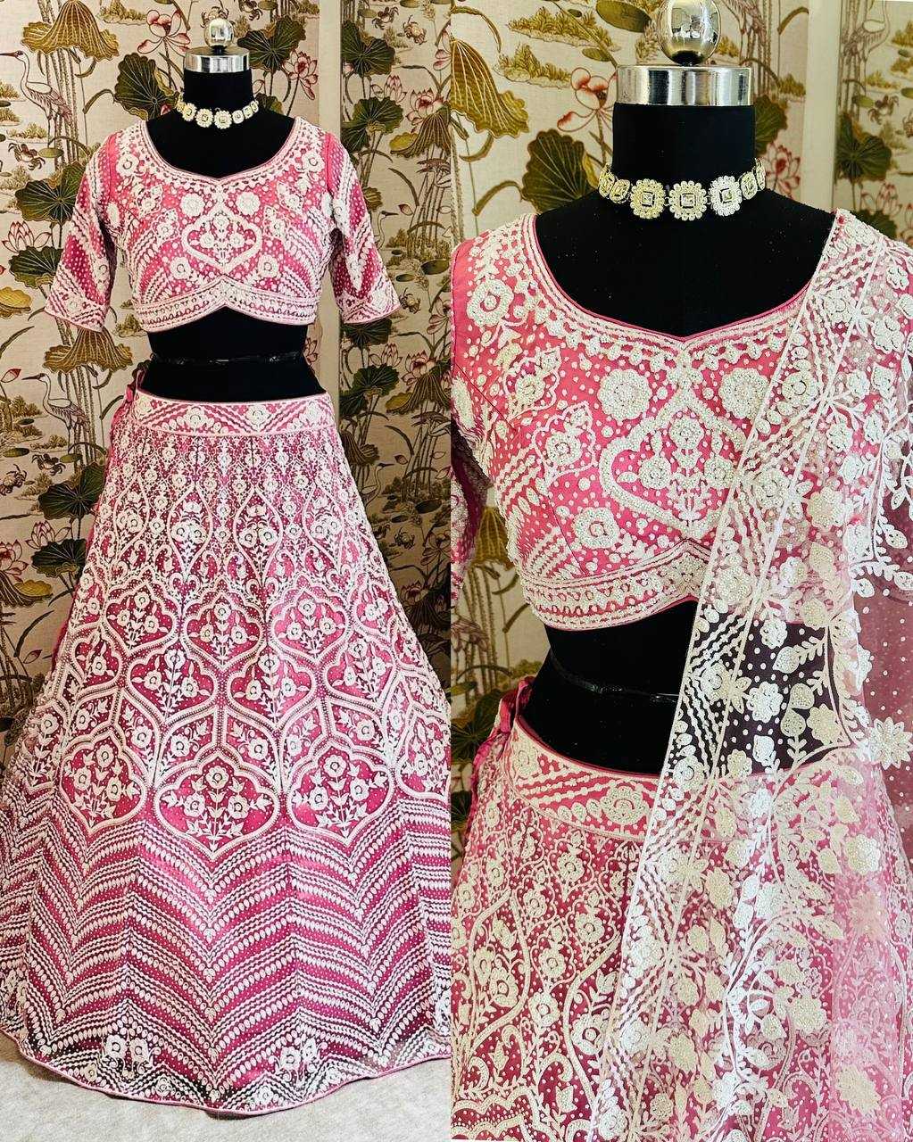 Ynf Net KESH533 5048 Lehengas Wholesale Fancy Lehenga Wedding Lehenga Embroidered Lehenga Sequins Lehenga Manufacturer