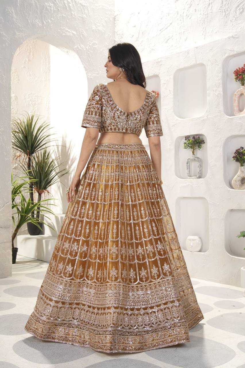 Ynf Net KESH533 5082 Lehengas Wholesale Fancy Lehenga Embroidered Lehenga Lehenga For Engagement Sequins Lehenga Manufacturer