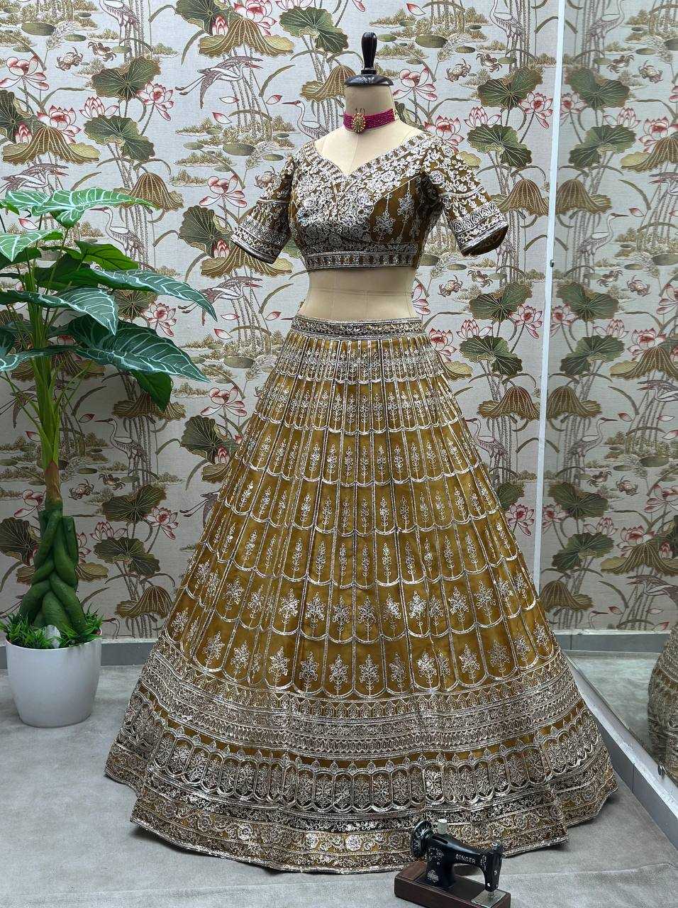 Ynf Net KESH533 5082 Lehengas Wholesale Fancy Lehenga Embroidered Lehenga Lehenga For Engagement Sequins Lehenga Manufacturer