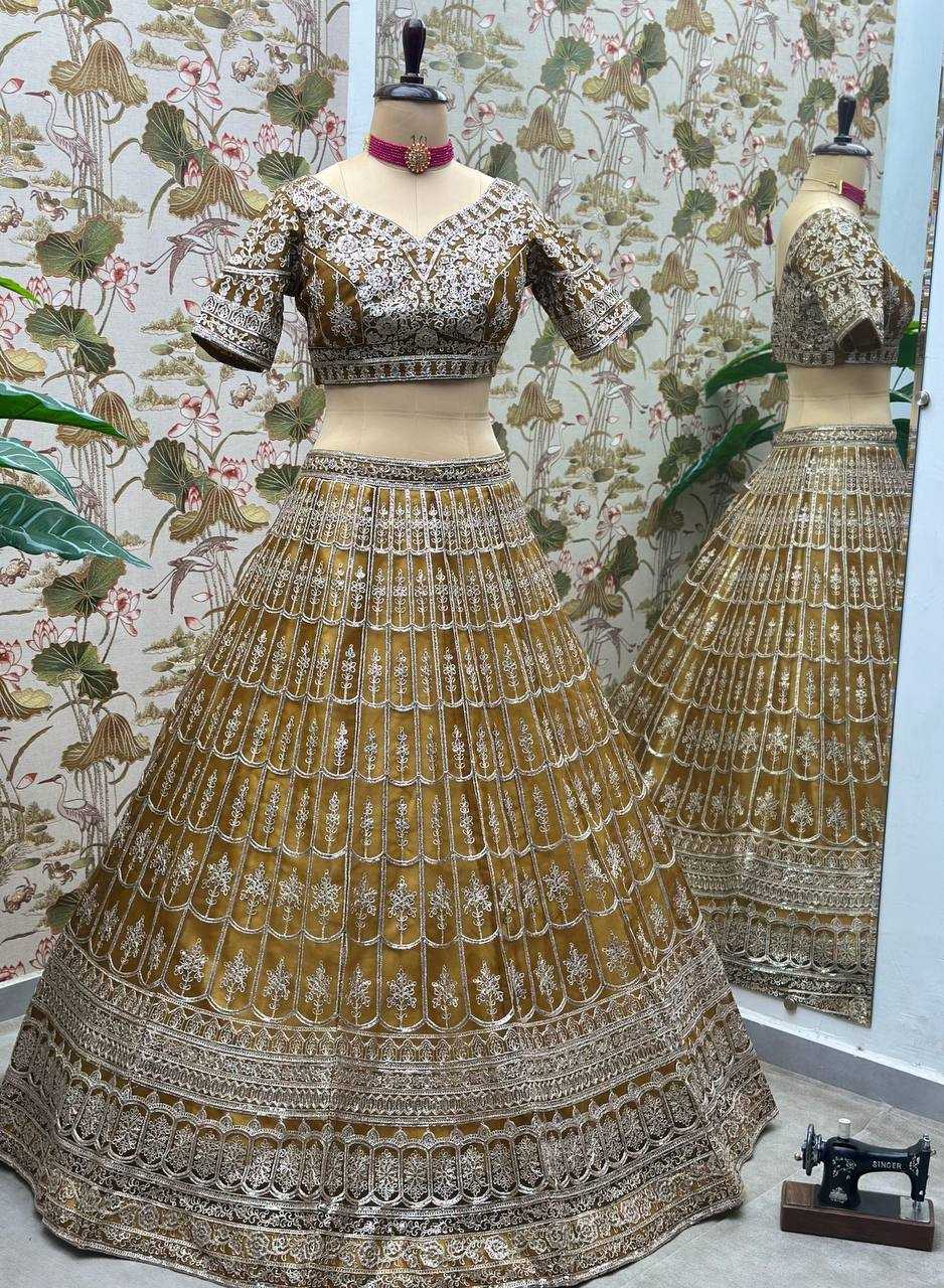 Ynf Net KESH533 5082 Lehengas Wholesale Fancy Lehenga Embroidered Lehenga Lehenga For Engagement Sequins Lehenga Manufacturer