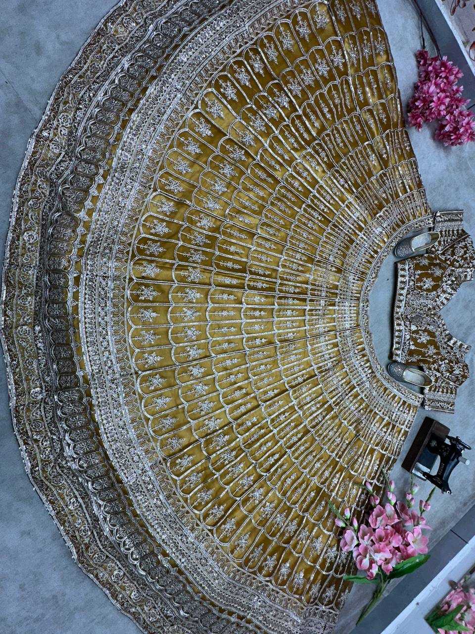 Ynf Net KESH533 5082 Lehengas Wholesale Fancy Lehenga Embroidered Lehenga Lehenga For Engagement Sequins Lehenga Manufacturer