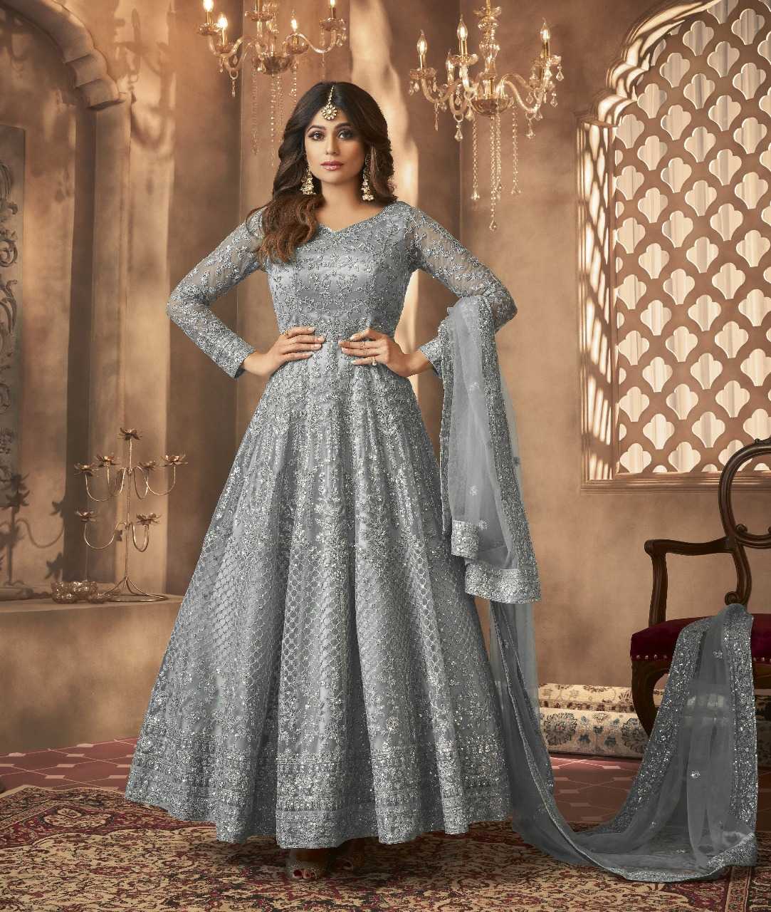 Ynf Net RIN197 4904 Suits & Dresses Wholesale Party wear suits Net Suit Designer Suits Manufacturer