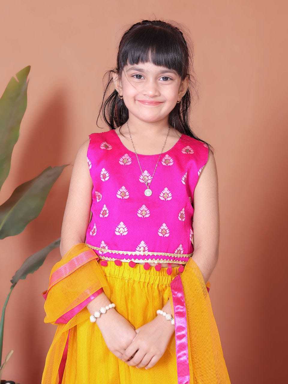 Ynf Net RIN222 112 Kids Wear Wholesale Kids Lehenga Kids Lehenga Choli Baby Girl Lehenga Manufacturer