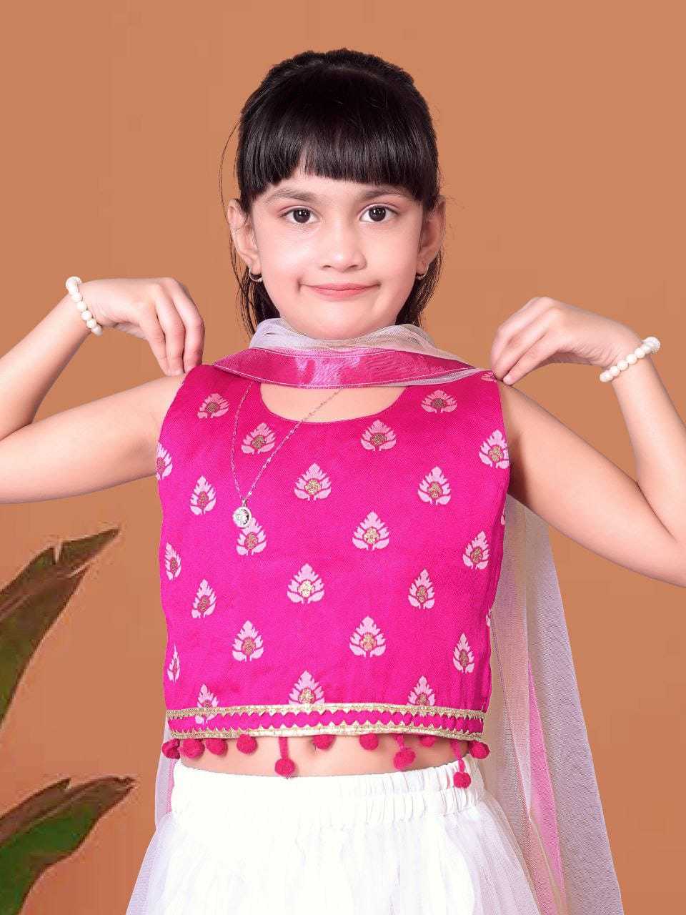 Ynf Net RIN222 112 Kids Wear Wholesale Kids Lehenga Kids Lehenga Choli Baby Girl Lehenga Manufacturer