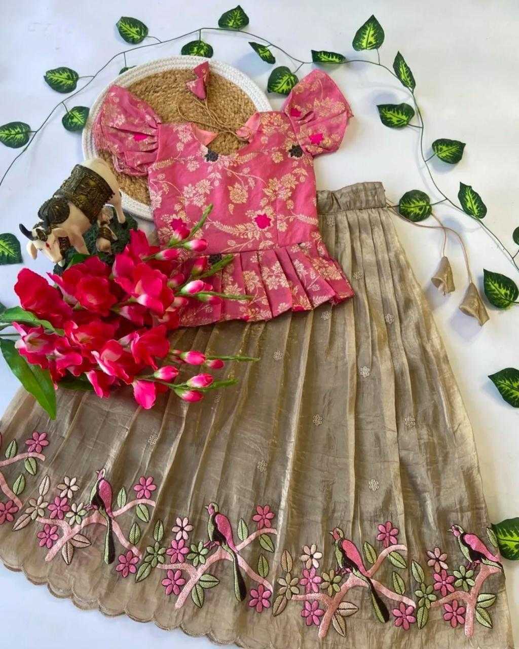 Ynf Nylon KESH503 8077 Kids Wear Wholesale Kids Lehenga Kids Lehenga Choli Baby Girl Lehenga Manufacturer