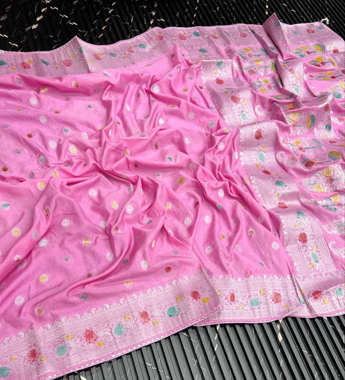Ynf Nylon RIN225 929 Sarees Wedding Collections Festive Collections Wholesale Nylon Sarees Festive Sarees Sarees With Blouse Manufacturer